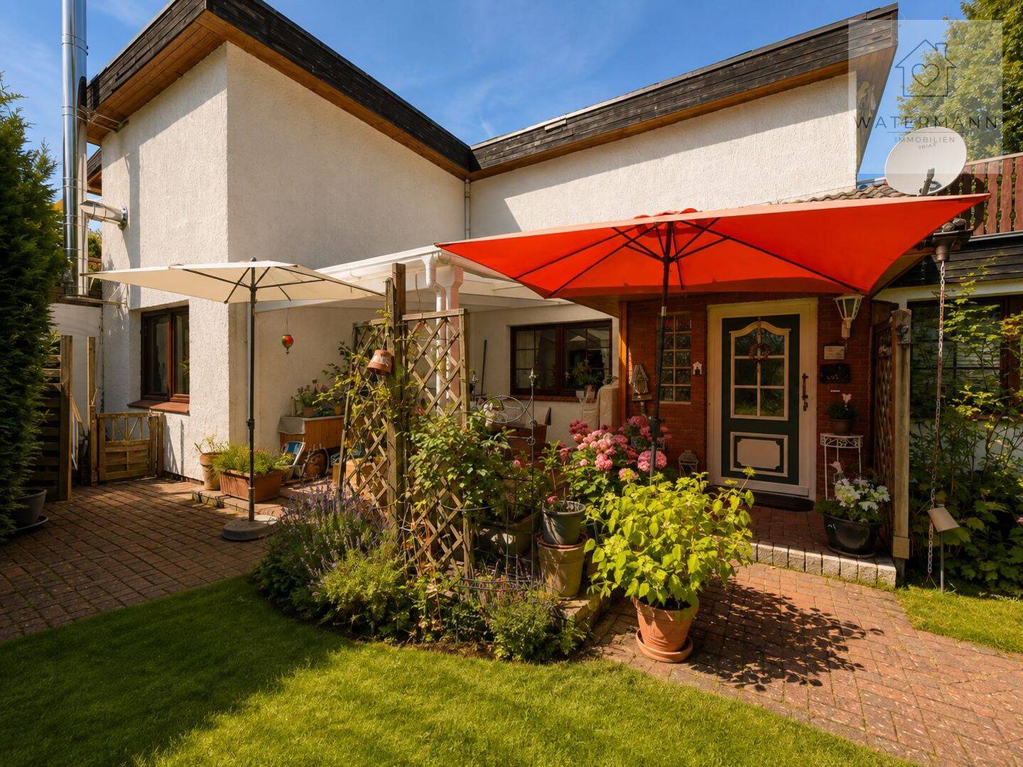 Leben wie im eigenen Bungalow – großzügige Wohnung mit Garten – alles auf einer Ebene, 21435 Stelle