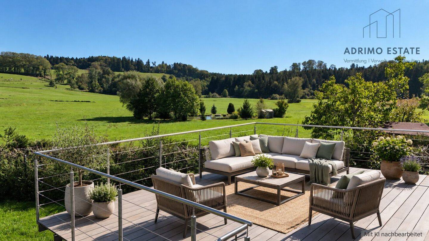 Großzügiges Einfamilienhaus mit herrlichem Garten in Naturlage von Grünkraut-Atzenweiler!, 88287 Grünkraut