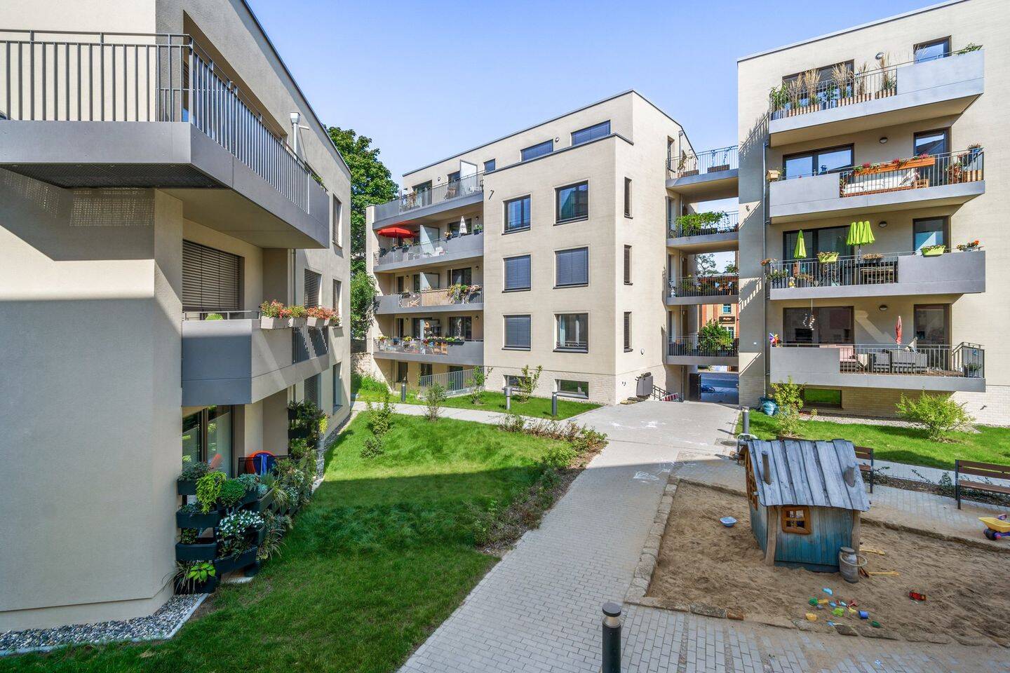 Moderne Etagenwohnung zur Miete mit Terrasse in Dresden Neustadt – Wentzel Dr., 1099 Dresden
