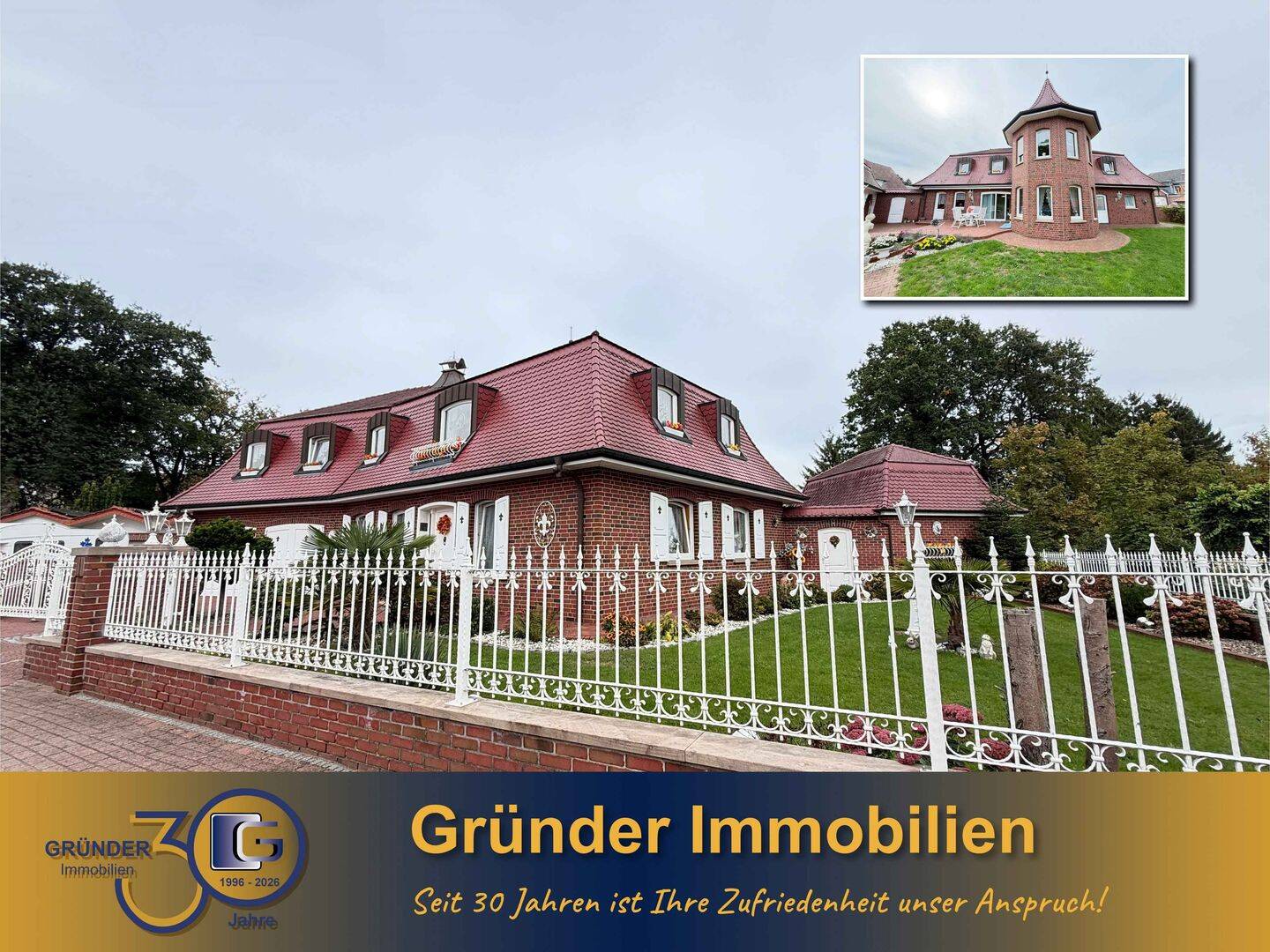 Für Käufer Provisionsfrei – Stilvolle Mansarddach-Villa in Thuine, 49832 Thuine