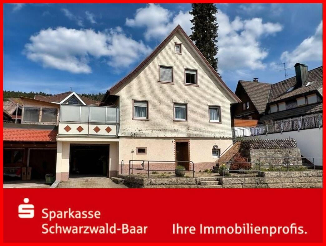 Sonniges Wohnhaus mit Garage, 78136 Schonach im Schwarzwald