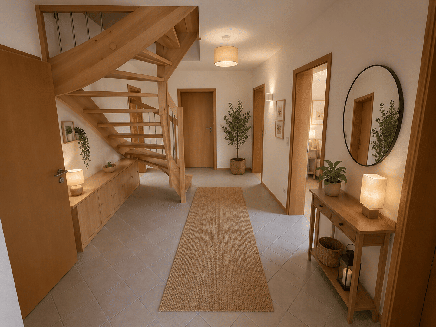 Großzügige, helle 5-Zimmer-Maisonette mit Balkon & neuem Wohnbereich, 97262 Hausen b. Würzburg