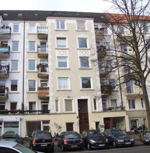 Barmbek-Süd: 3-Zimmer-Altbau – ideal für WG oder als Wohnbüro / Praxis/ Atelier, 22083 Hamburg (Hamburg-Nord Barmbek-Süd)