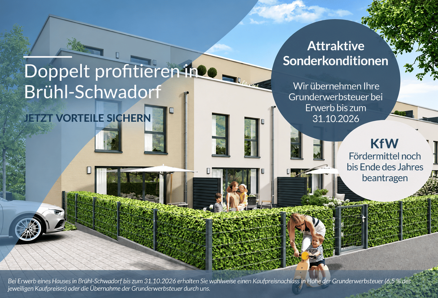 Der Traum vom Eigenheim wird noch attraktiver – KfW-55 Förderung verlängert, 50321 Brühl