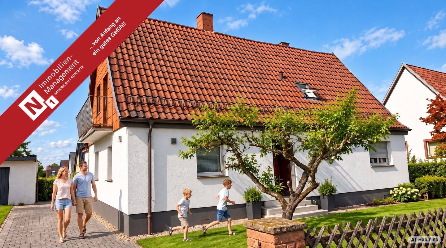 PROVISIONSFREI FÜR DEN KÄUFER – Freistehendes Einfamilienhaus mit Garage und Eigentumsgrundstück, 67657 Kaiserslautern (Innenstadt)