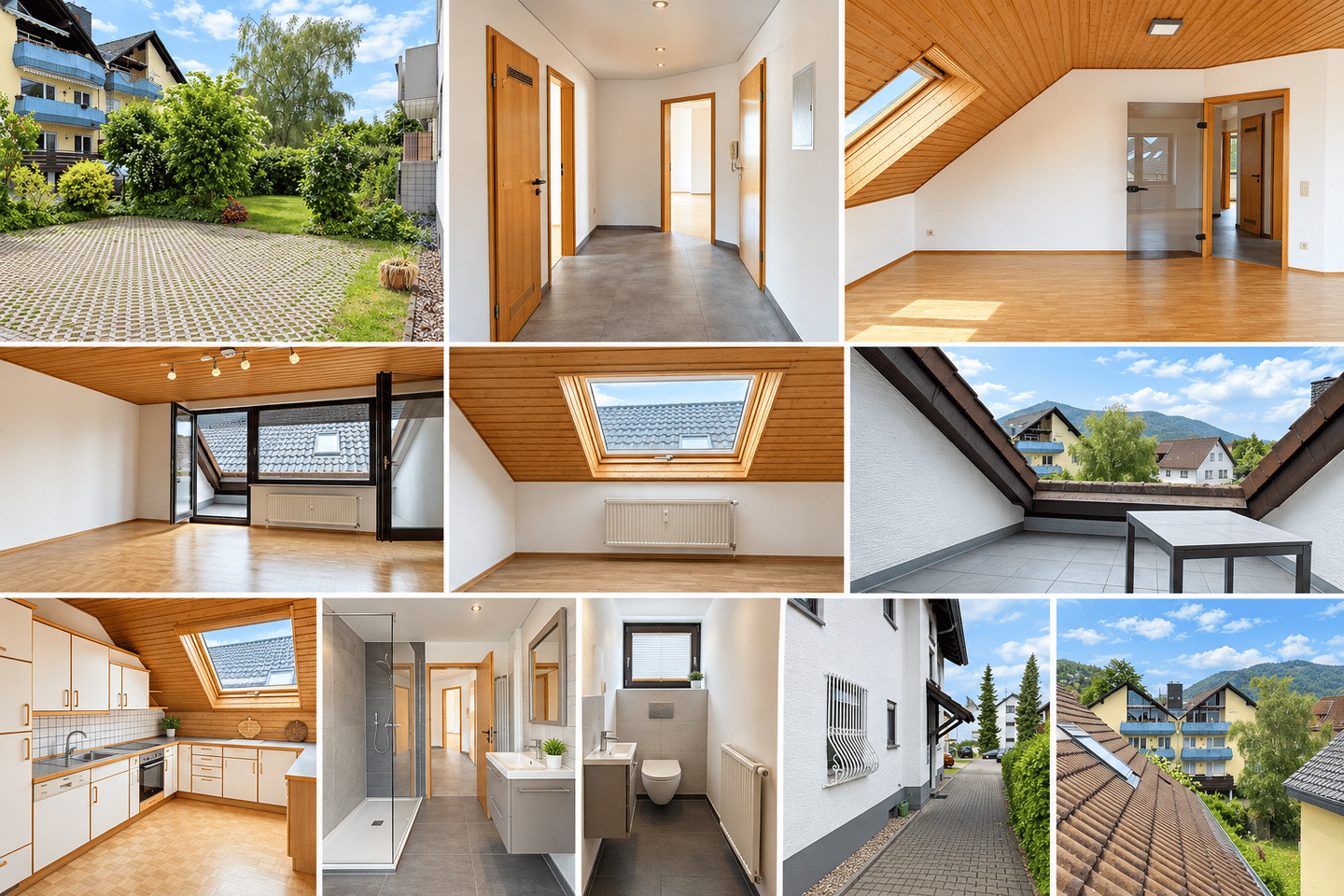 112 m² | 4-Zimmer-Dachgeschosswohnung mit Balkon in Schriesheim, 69198 Schriesheim