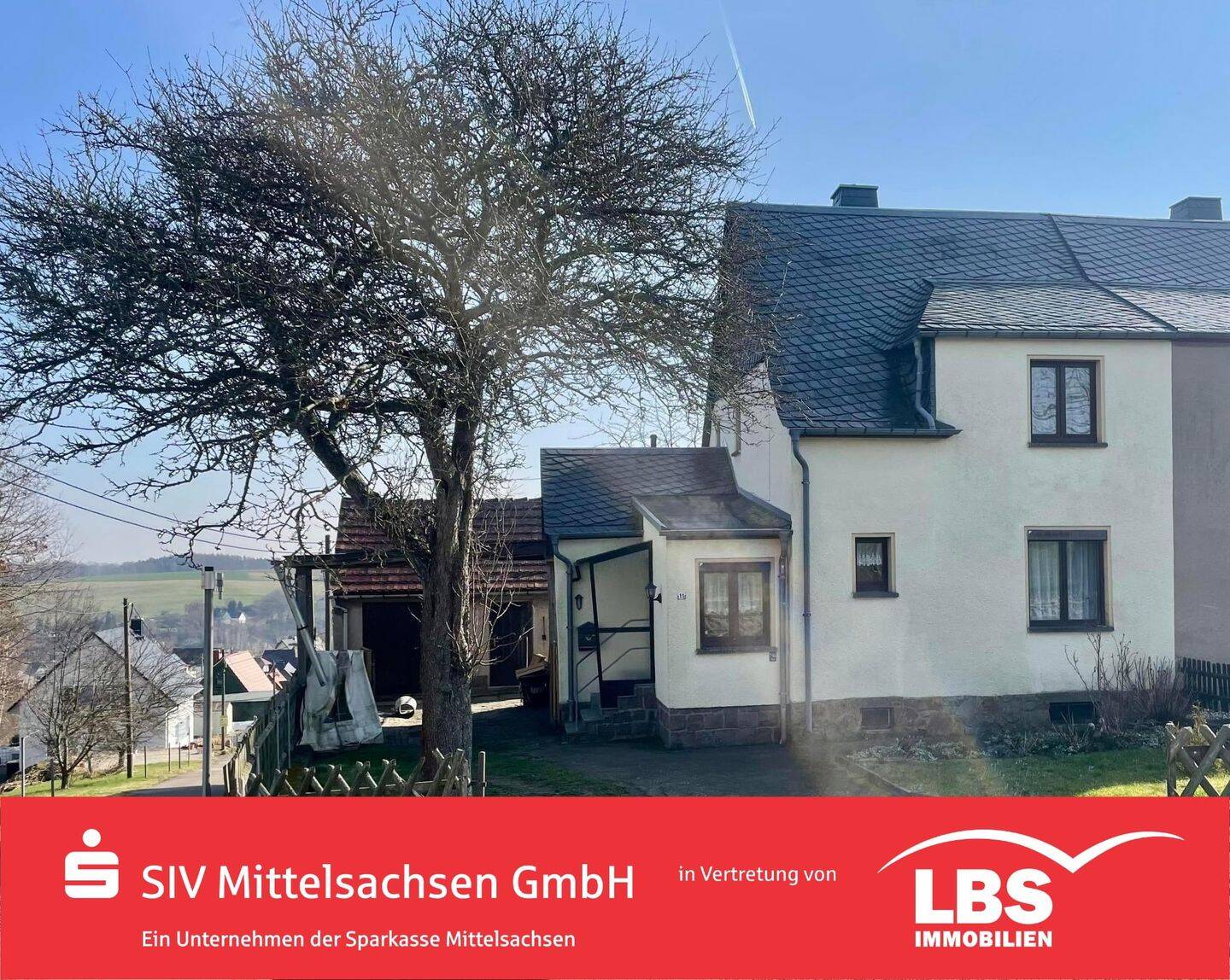 Doppelhaushälfte mit großem Grundstück, 9328 Lunzenau