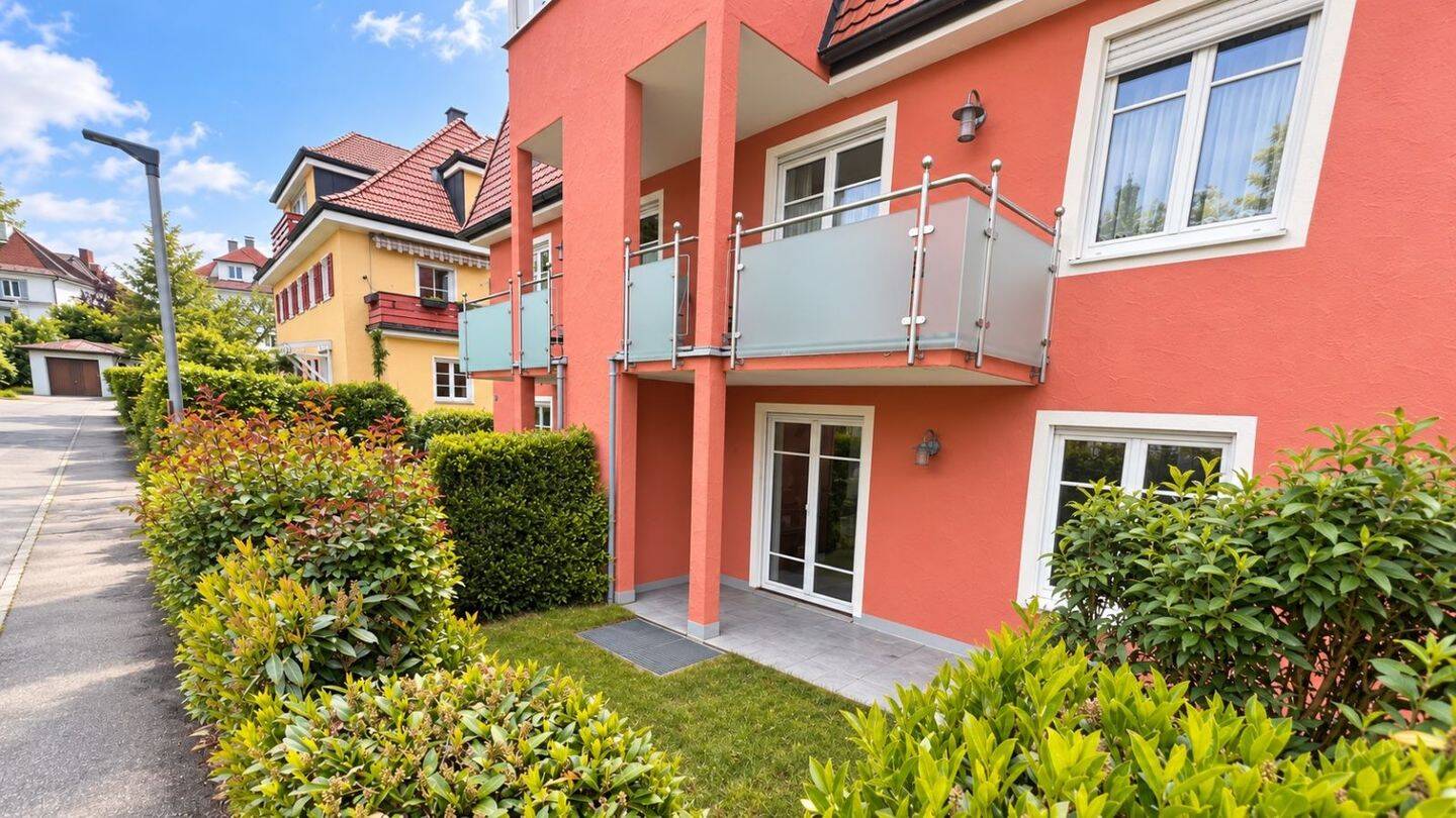 Zentral in Traunstein: Maisonettewohnung mit Garten, Terrasse und Glasfaser, 83278 Traunstein
