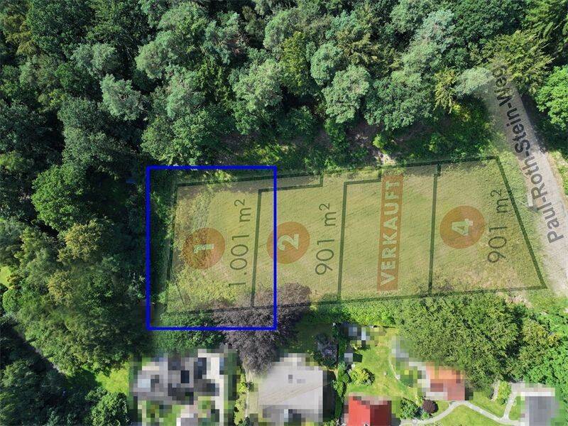 1.001 m² Baugrundstück in Rosengarten – Baugenehmigung für Einfamilienhaus bereits erteilt, 21224 Rosengarten