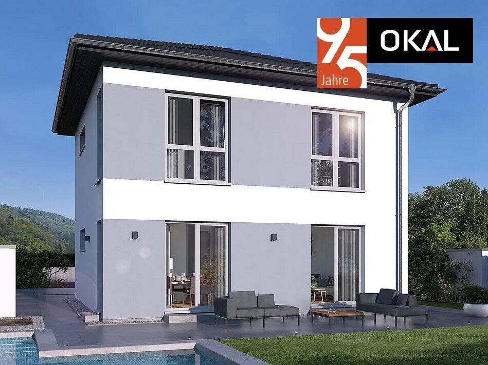 Sachlich, nützlich, wohnlich – die OKAL Stadtvilla 11 mit klaren Kanten, 69483 Wald-Michelbach