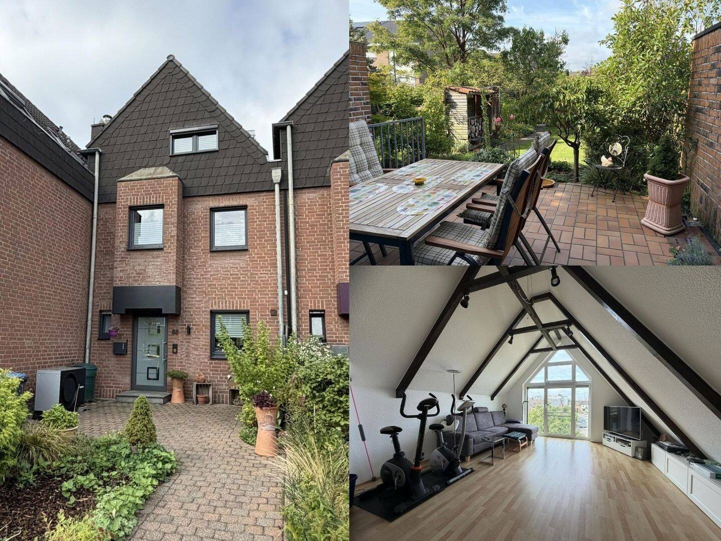 Modernisiertes Reihenmittelhaus mit Garage in Duisburg-Rumeln-Kaldenhausen, 47239 Duisburg (Rumeln-Kaldenhausen)