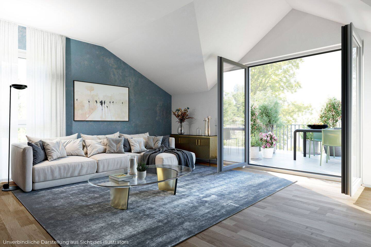 hubertus.zwoa – Stilvolle 3-Zimmer-Dachgeschosswohnung in Seefeld, 82229 Seefeld