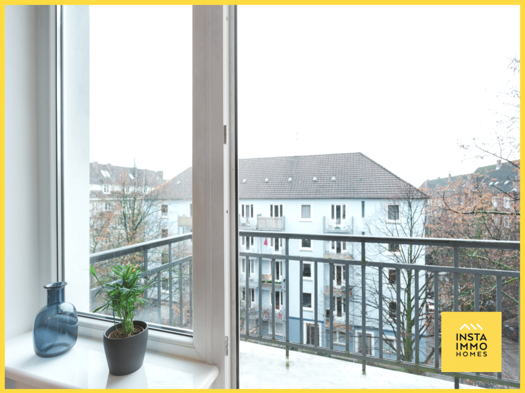 Eppendorf: helle 2 Zi. Altbau mit Balkon nahe UKE, 20251 Hamburg (Hamburg-Nord Alsterdorf Eppendorf Hoheluft-Ost)