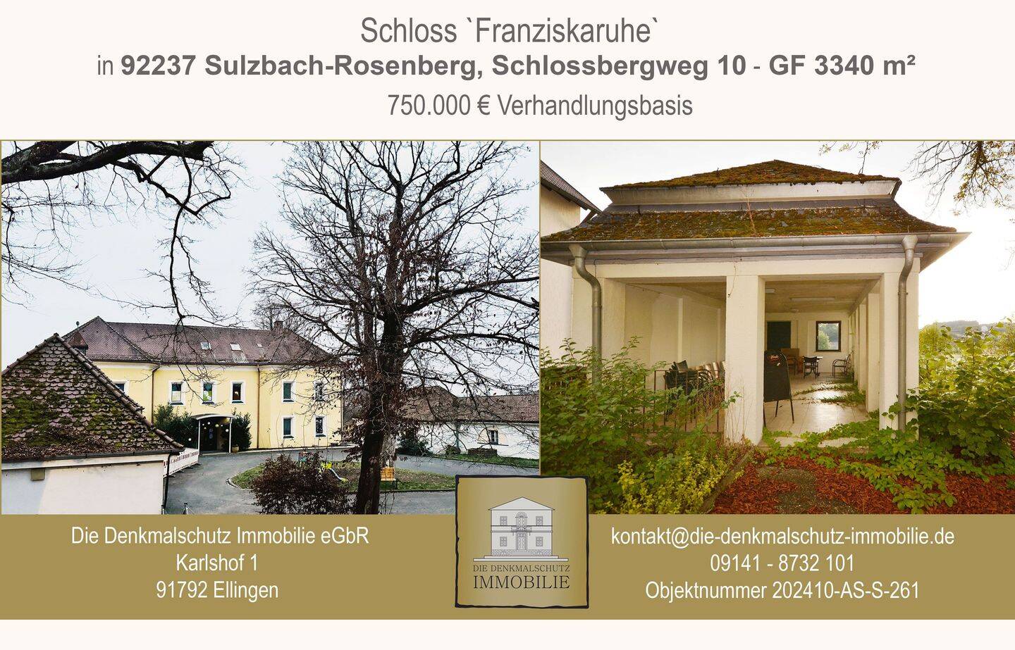 Schloss Franziskaruhe, 92237 Sulzbach-Rosenberg