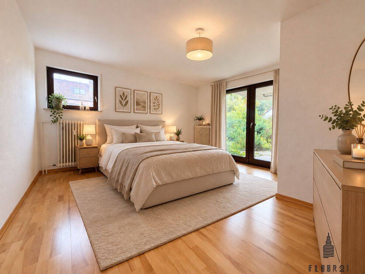 !!Bezugsfrei!! Großzügige 5-Zimmer-Wohnung mit eigenem Garten und zusätzlicher vermieteter Einheit, 12307 Berlin (Tempelhof-Schöneberg Lichtenrade Marienfelde)