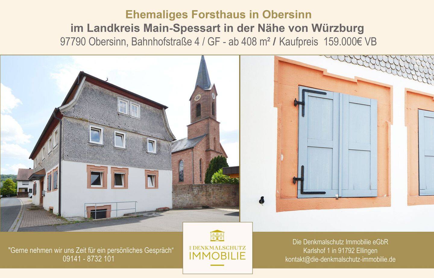 Ehemaliges Forsthaus, 97791 Obersinn