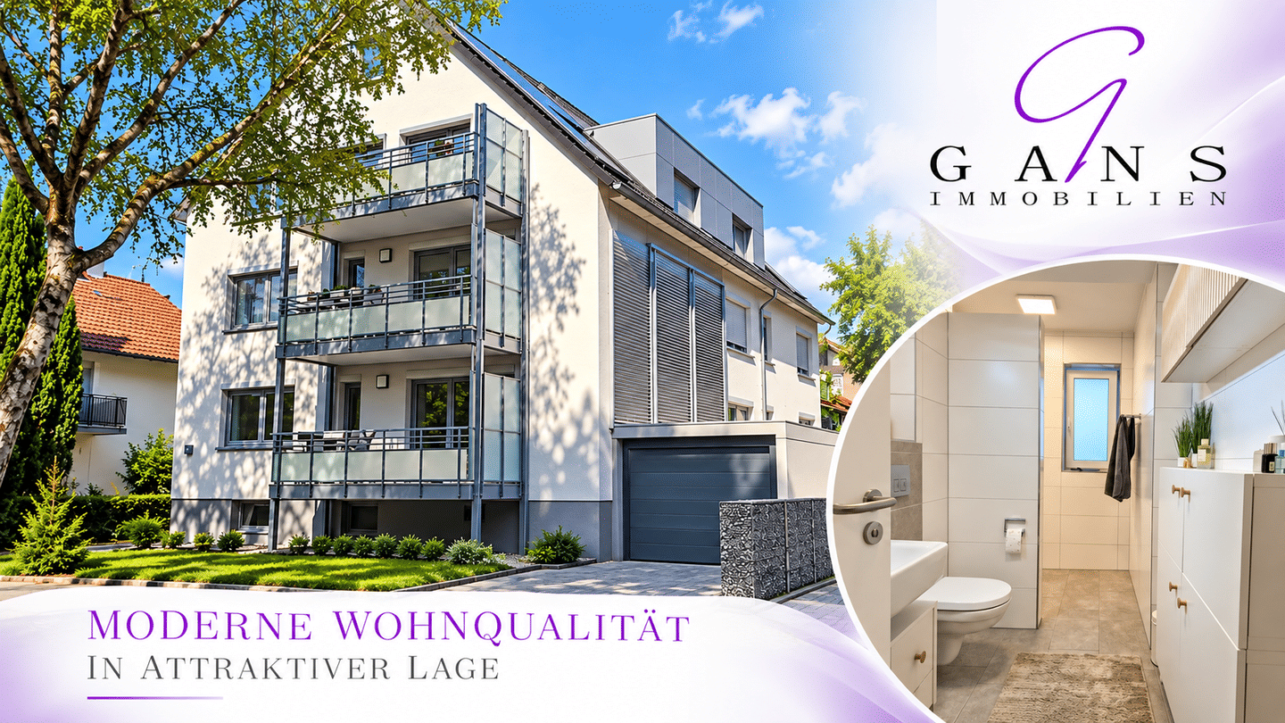 Hochwertige 2,5-Zimmer-Wohnung im Energiesparhaus mit vielen Extras, 44805 Bochum (Bergen Gerthe Grumme Harpen Hiltrop)