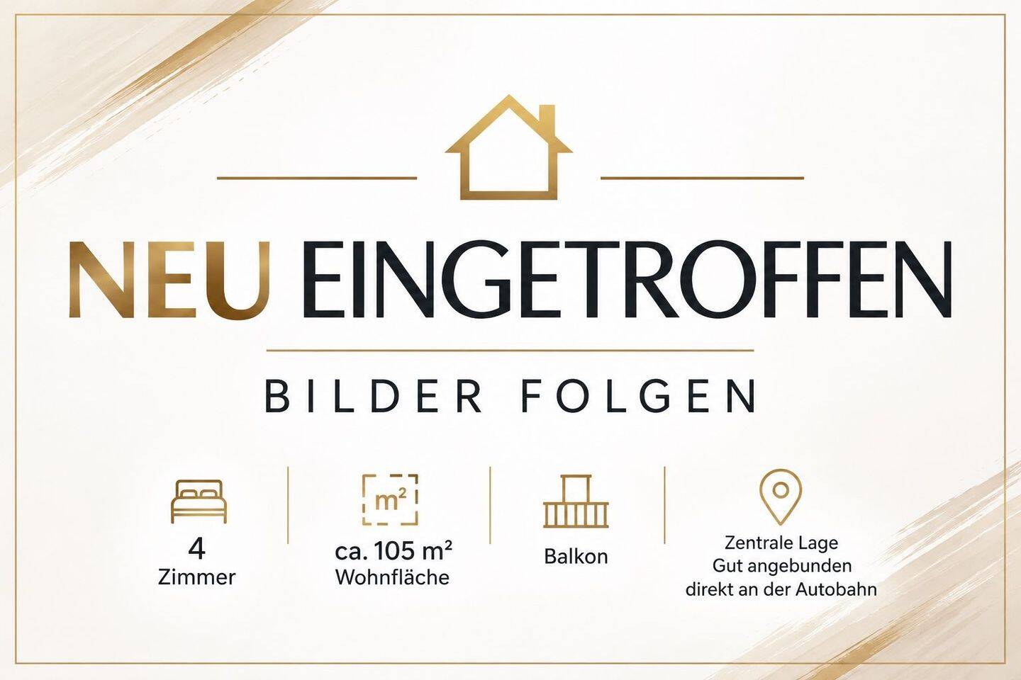 Moderne 4-Zimmer-Wohnung mit Balkon in zentraler Lage von Staufenberg, 35460 Staufenberg