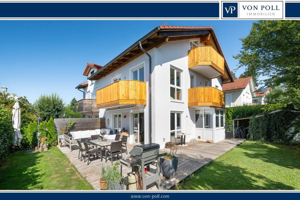 Familienglück mit Garten und Kaminofen – Charmante Doppelhaushälfte zum Wohlfühlen, 82065 Baierbrunn