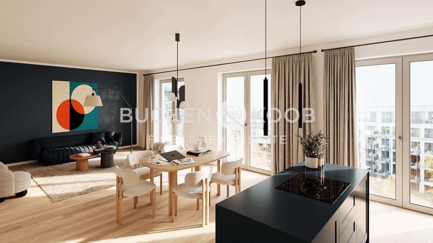 Moderne 4-Zimmer Wohnung in beliebter Lage von HH-Winterhude, 22301 Hamburg (Hamburg-Nord Winterhude)