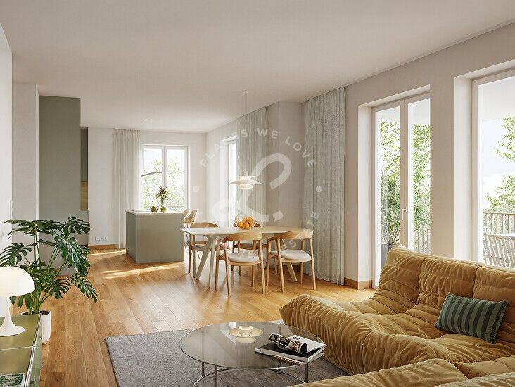 Großzügige 3-Zimmer-Wohnung mit sonnigem Südbalkon, 65189 Wiesbaden (Biebrich Wiesbaden)