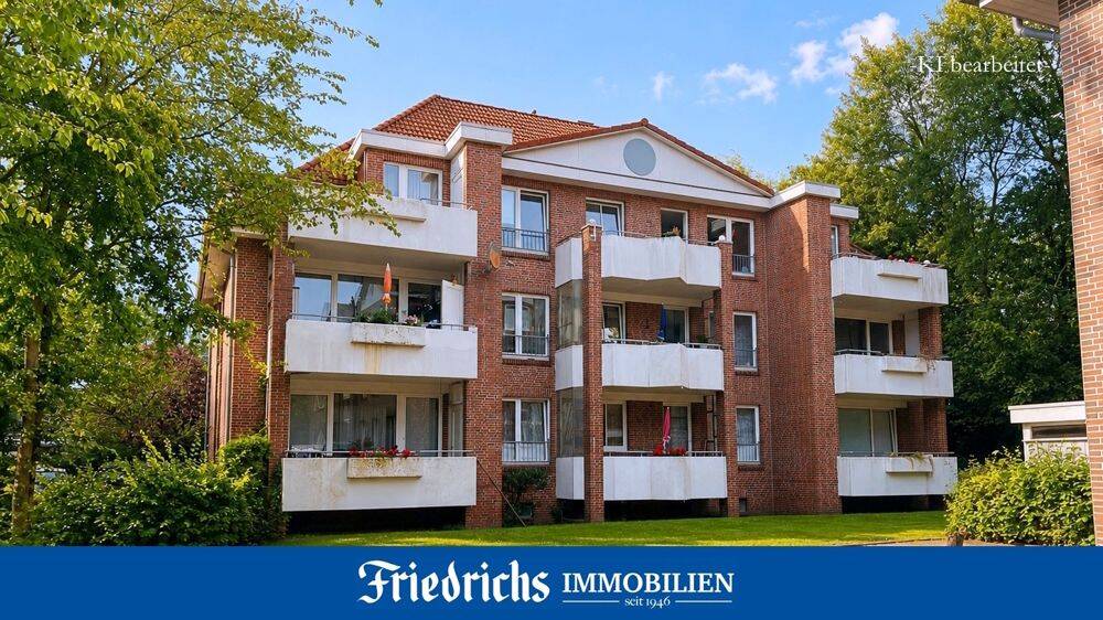 Obergeschosswohnung mit Loggia und Stellplatz in Westerstede – zentrale Wohnlage, 26655 Westerstede