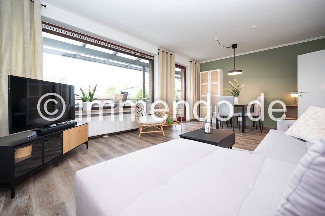 Homberg, attraktiv möblierte Wohnung mit Balkon, 47198 Duisburg (Alt-Homberg Hochheide)