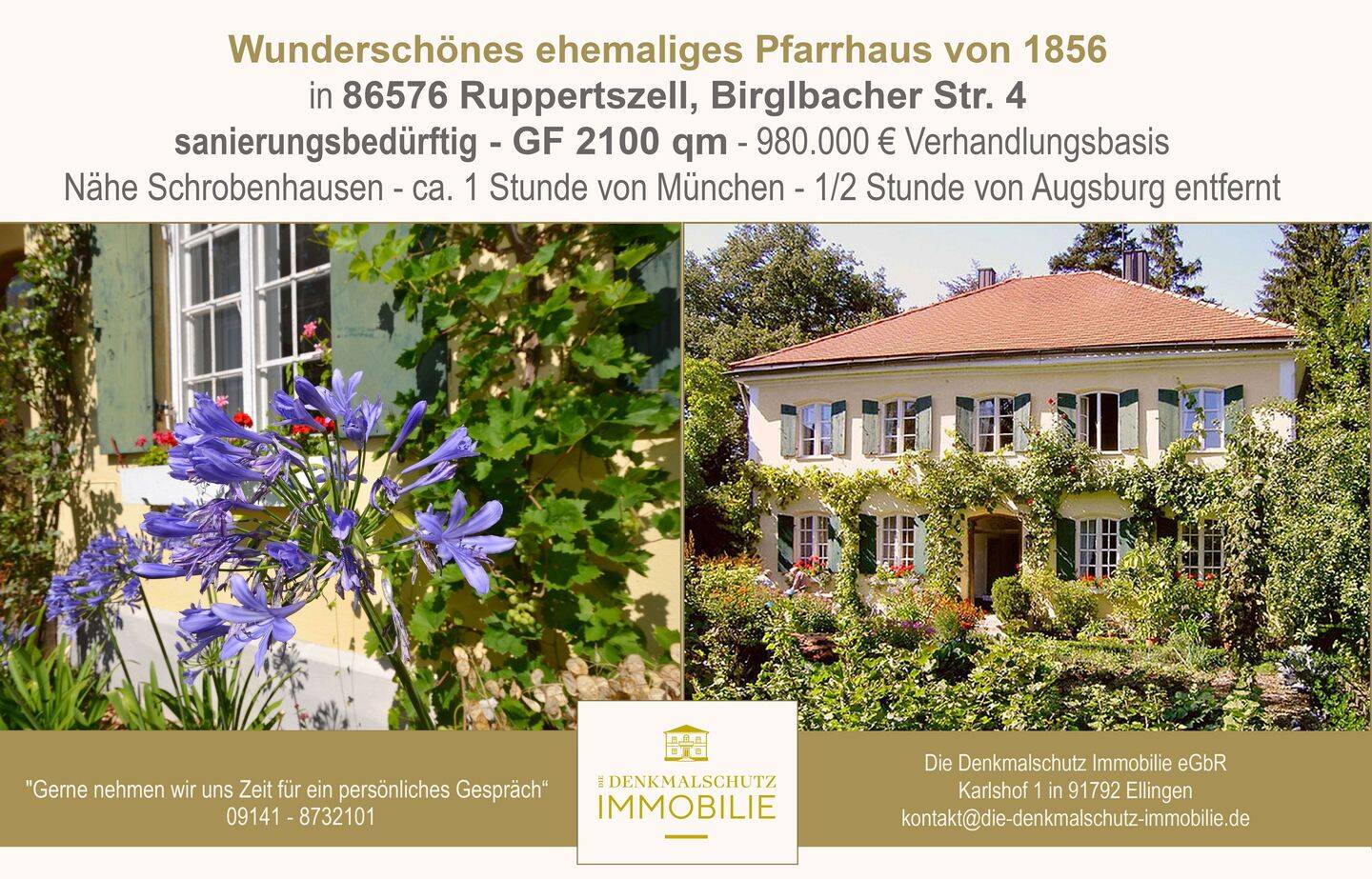 ehem. Pfarrhaus, 86576 Schiltberg