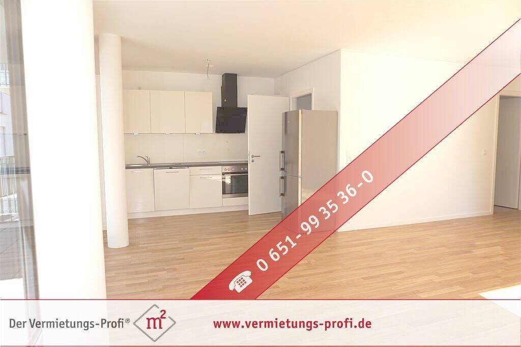 Trier: moderne 2-Zimmer-Wohnung mit Moselblick und großzügigem Balkon, 54292 Trier (Eitelsbach Ruwer Trier-Nord)