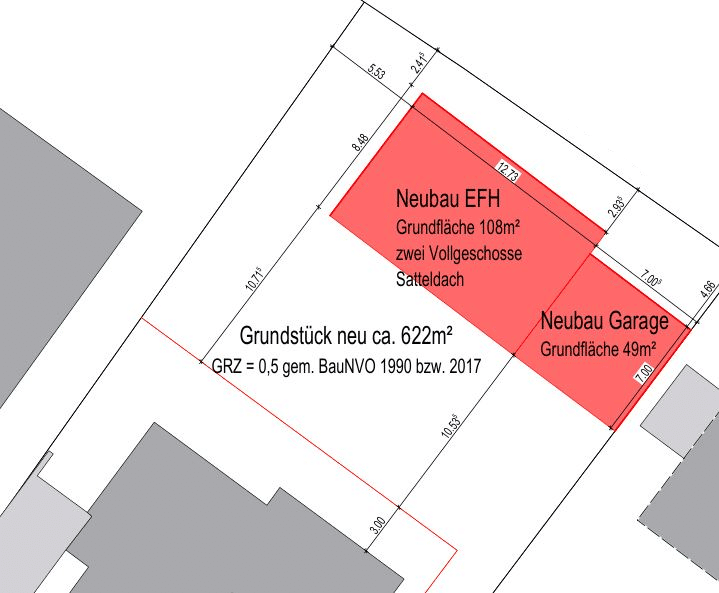 Baugrundstück für Einfamilienhaus in Vilsbiburg, 84137 Vilsbiburg