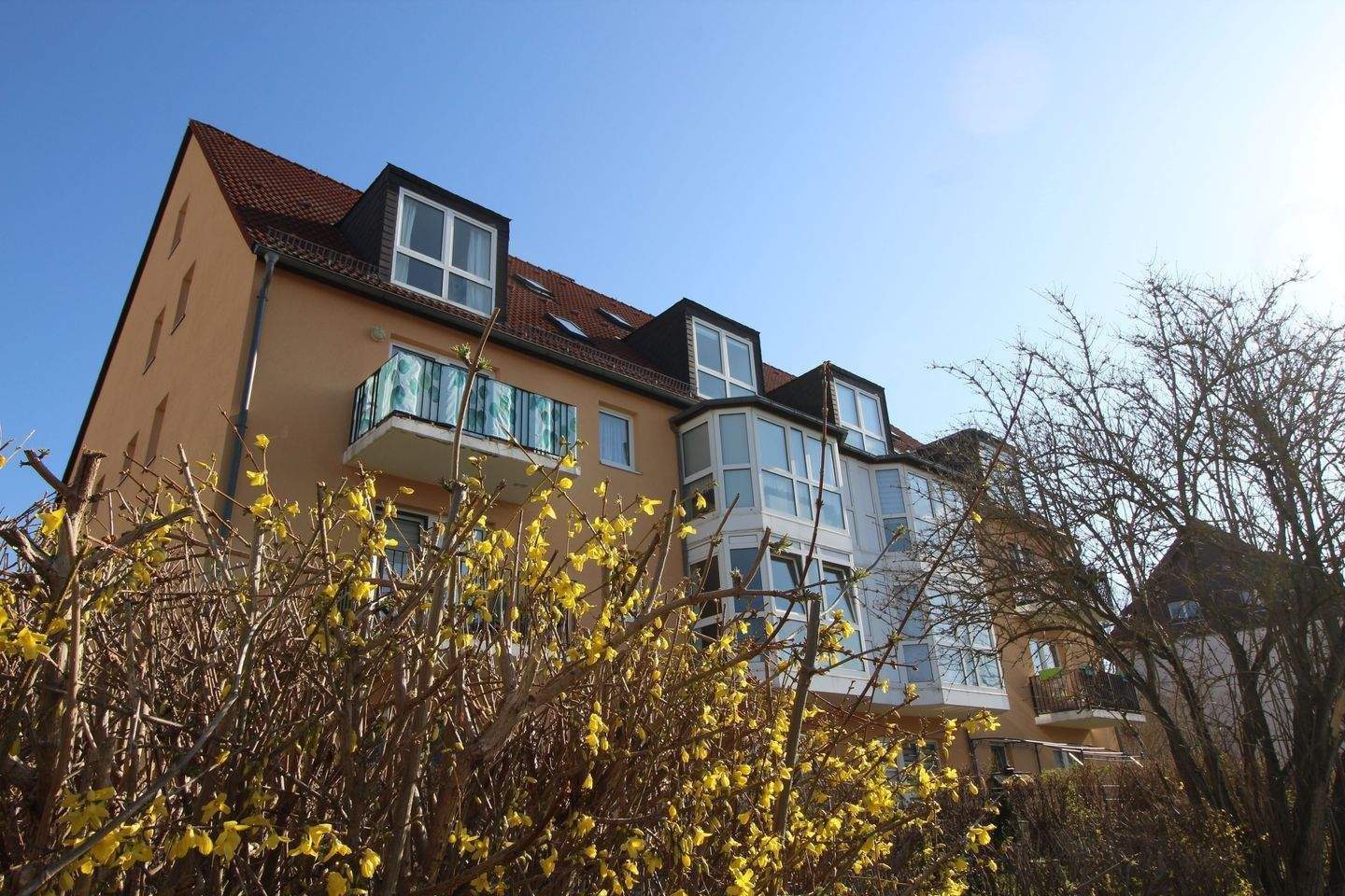Heller und lichtdurchfluteter Wohnbereich lädt zum Verweilen und Entspannen ein! 2-Raumwohnung!, 9356 St. Egidien (Sankt Egidien)
