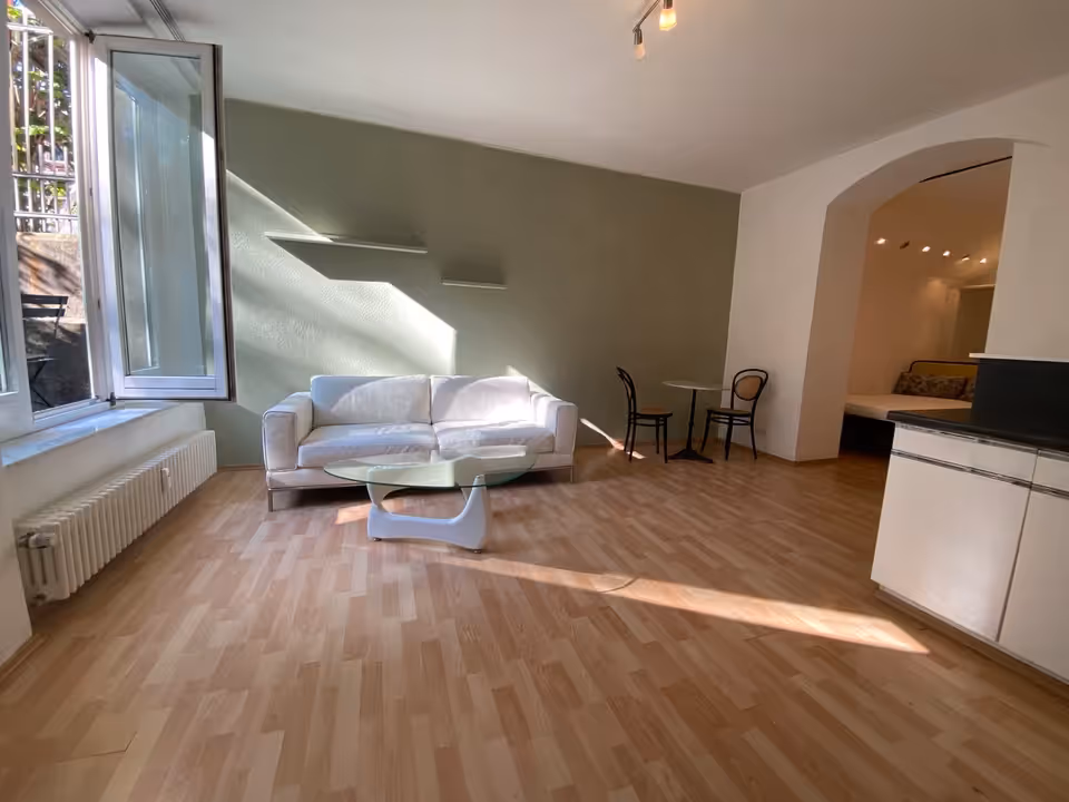 Westend Süd: schickes Terrassen Apartment voll möbliert, 60325 Frankfurt am Main (Bockenheim Gallus Westend-Süd)