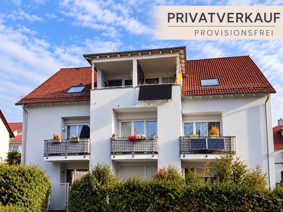 Privatverkauf: Helle 1-Zimmer-Wohnung mit Balkon in ruhiger Wohnlage von Dagersheim, 71034 Böblingen