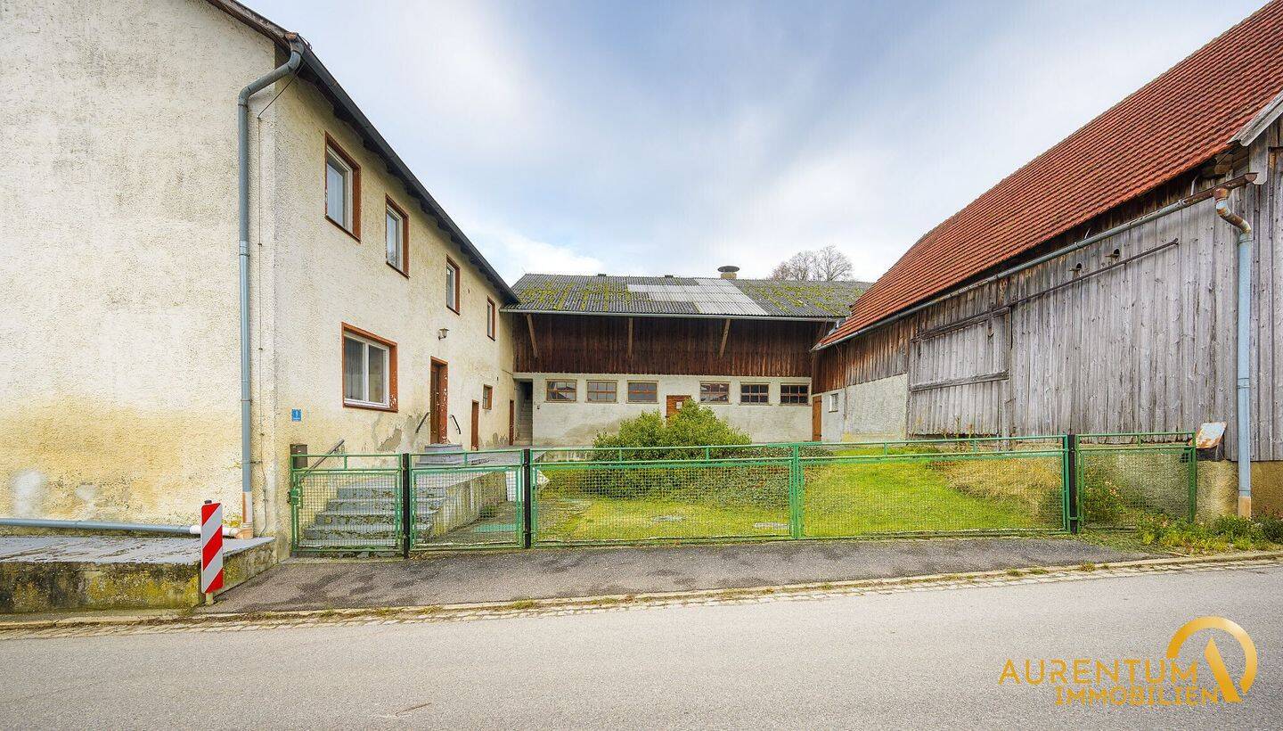 Sofort frei: 3-Seiten-Hof (Bauernhof), mit diversen Nebengebäuden (Stall und Scheune) – zu verkaufen, 93161 Sinzing