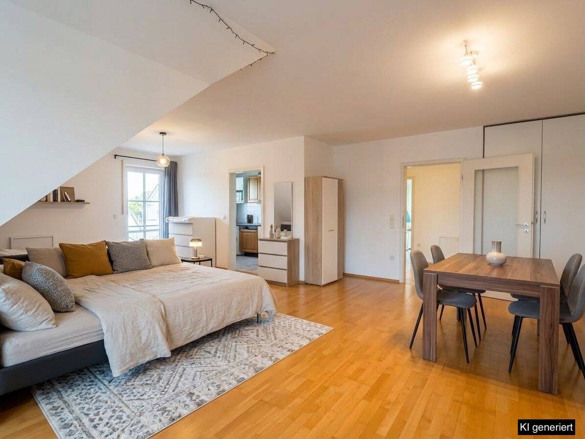 Dachgeschoss zum Verlieben: Stilvolle 2-Zimmer-Wohnung mit Wohlfühlgarantie!, 84160 Frontenhausen