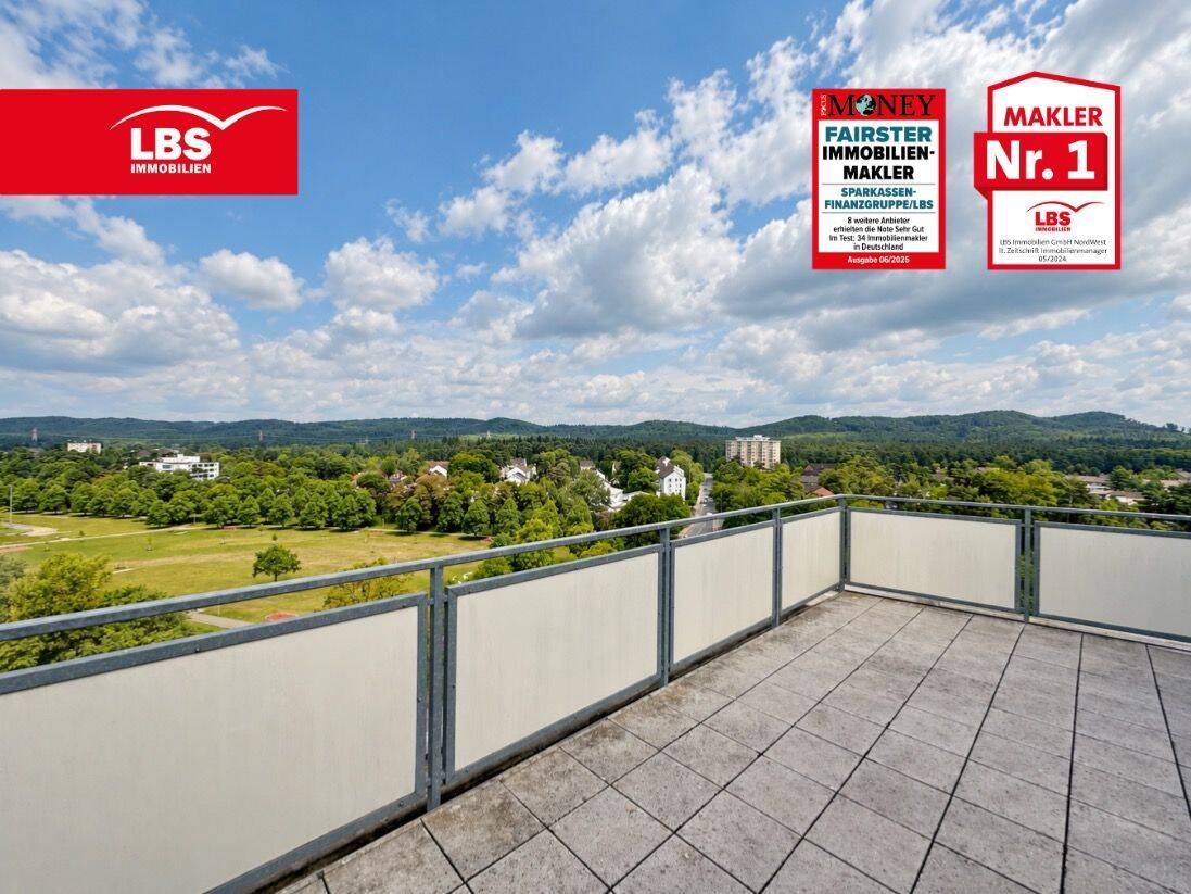Wohnen mit Weitblick – 4 Zimmer auf großzügigen 92 m², 33689 Bielefeld (Dalbke Sennestadt)