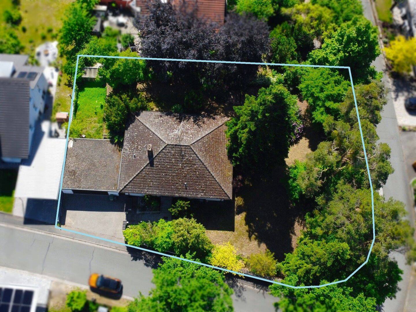 1.097 m² Traumgrundstück in Toplage – Bungalow mit Ausbaupotenzial, 91341 Röttenbach