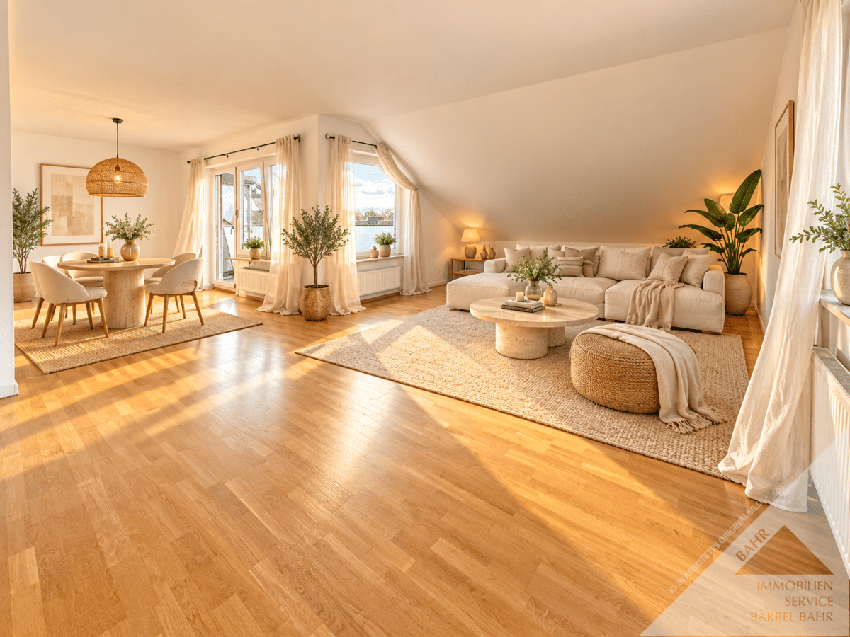 Licht, Weite und Lebensqualität – 4,5-Zimmer-Dachgeschosswohnung mit großer Dachterrasse, 71067 Sindelfingen