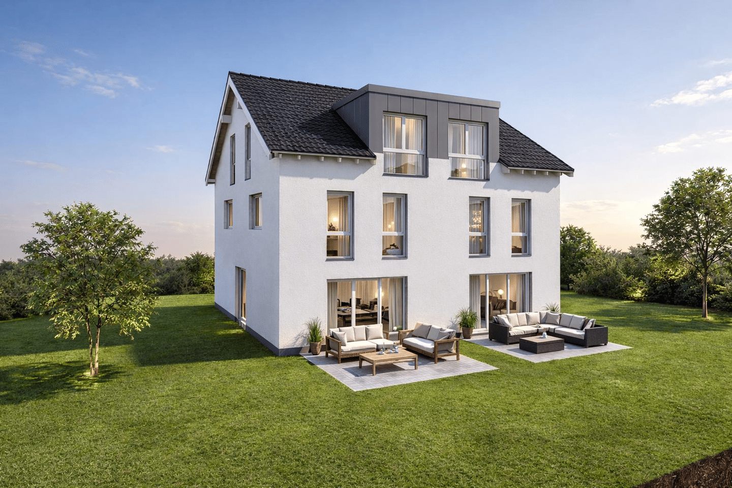 Wohnen mit Profil: Neues Doppelhaus in Altenbeken, 33184 Altenbeken
