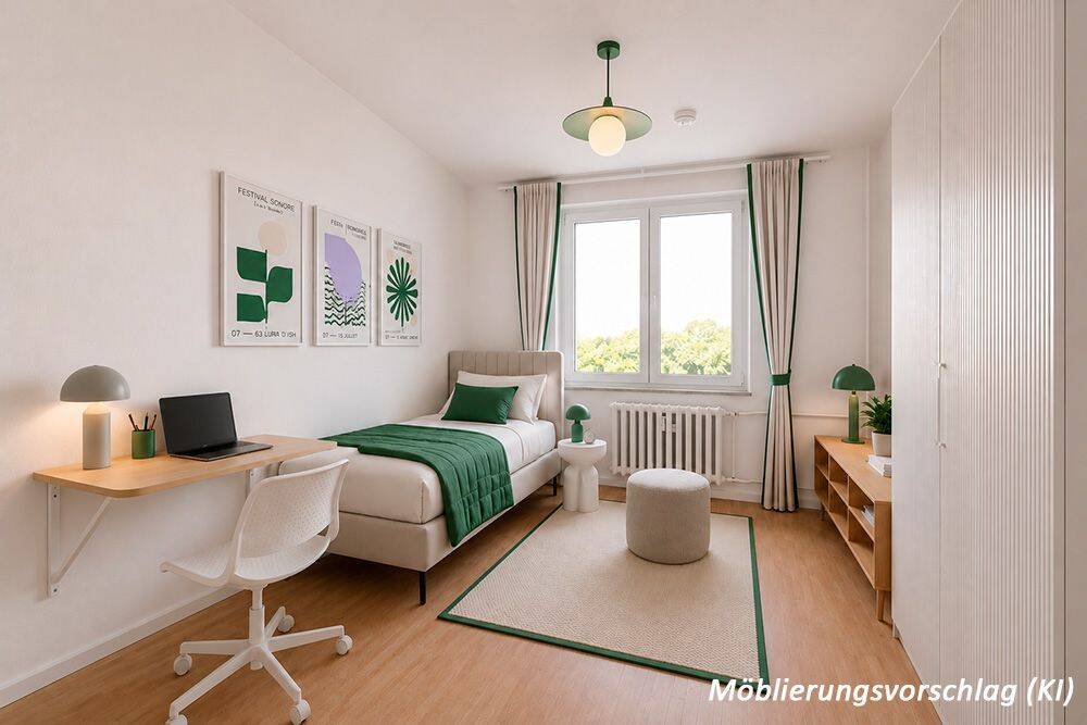 Einziehen, wohlfühlen, losleben, 6128 Halle (Saale) (Böllberg-Wörmlitz Gesundbrunnen Innenstadt Silberhöhe Südstadt)