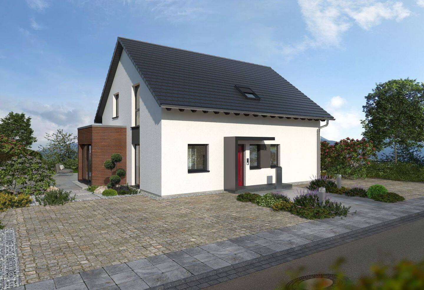 Einfamilienhaus mit Satteldach, projektiert nach Kundenwünschen, 66606 St. Wendel (Sankt Wendel)
