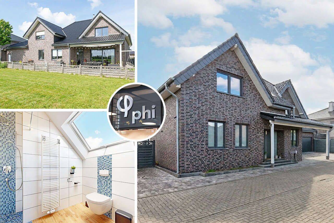PHI AACHEN – Großzügiges Wohnen mit Stil: Freistehendes Einfamilienhaus mit Kamin in Aldenhoven!, 52457 Aldenhoven