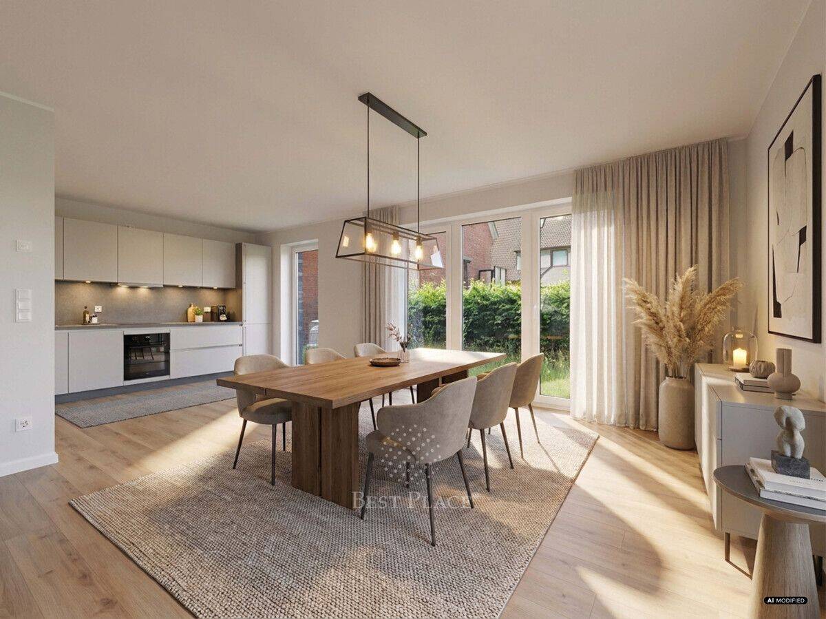 Modernes Wohnen im KfW-40-Standard: 2 Zimmer mit Terrasse und Einbauküche in ruhiger Wohnlage, 22848 Norderstedt