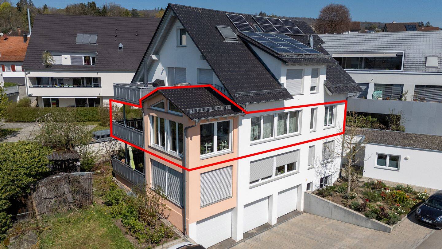Großzügige, lichtdurchflutete Wohnung mit Wintergarten und hochwertiger Ausstattung, 88677 Markdorf