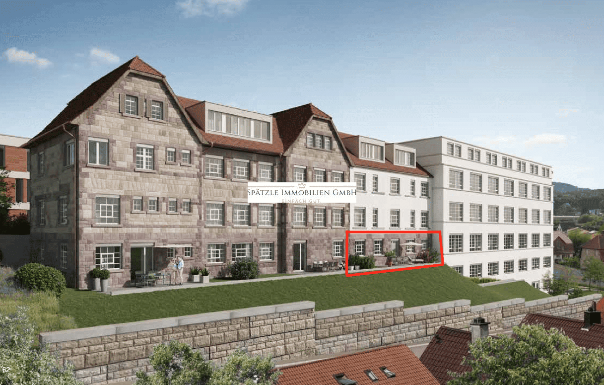 Vermietung – Barrierefreie 2-Zimmer-Terrassenwohnung mit Stellplatz in der Tiefgarage, 75433 Maulbronn