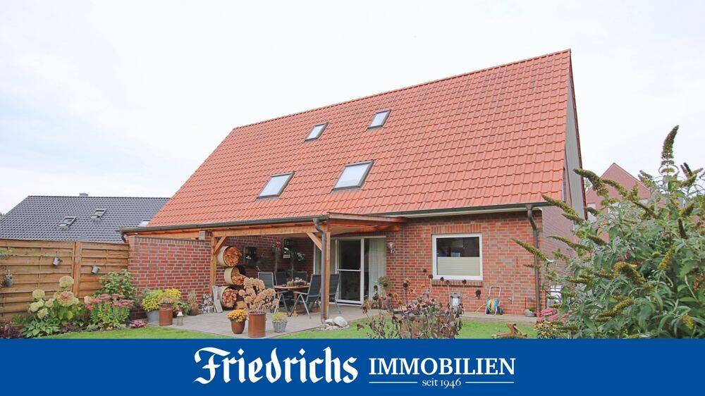 Doppelhaushälfte mit Garage/Geräteraum und großzügigem Gartengrundstück in Edewecht – zentrale Lage, 26188 Edewecht