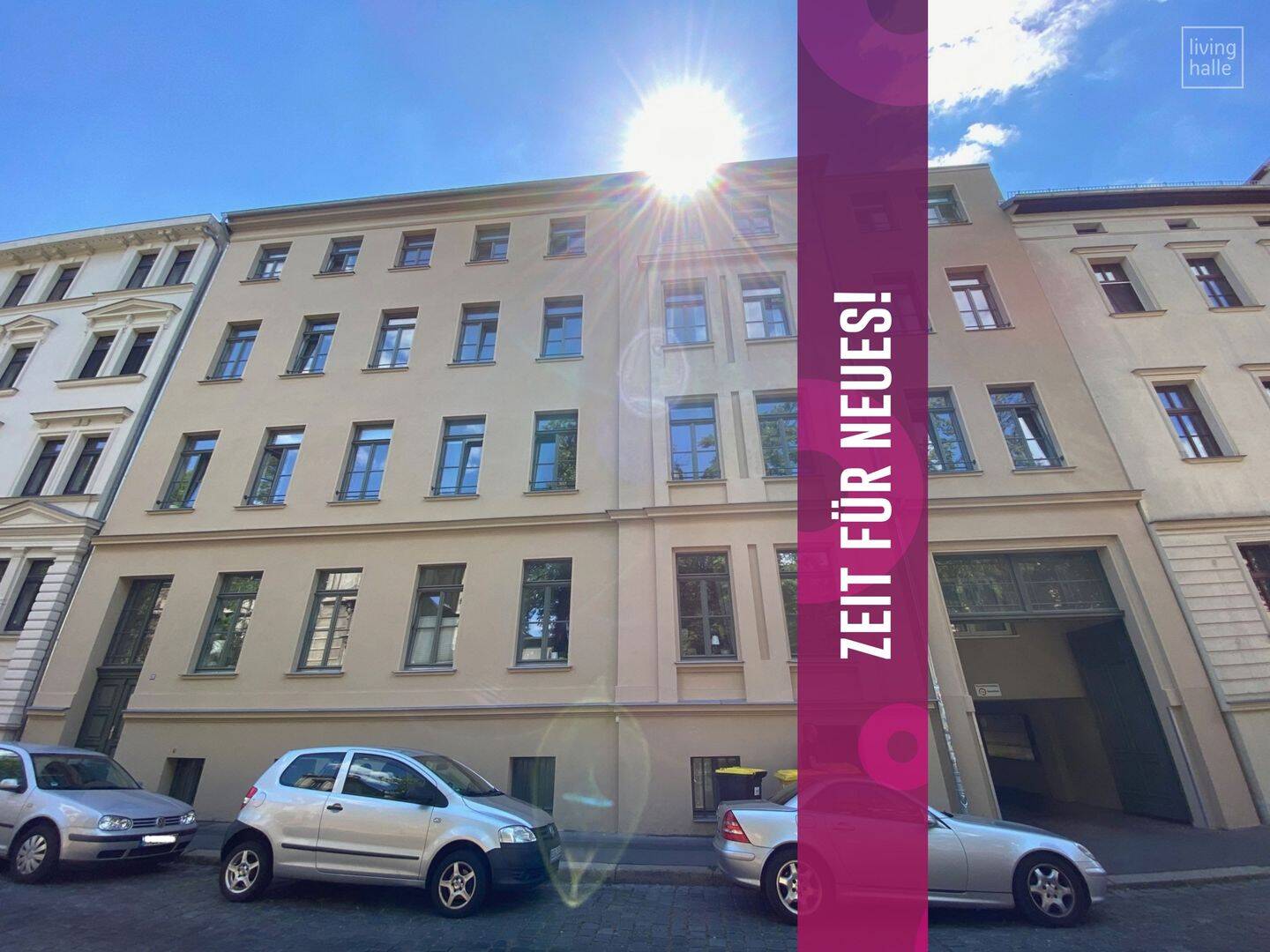 Ideale 1-Raumwohnung mit sonnigem Balkon, 6108 Halle (Saale) (Altstadt Giebichenstein Innenstadt Paulusviertel Saaleaue)