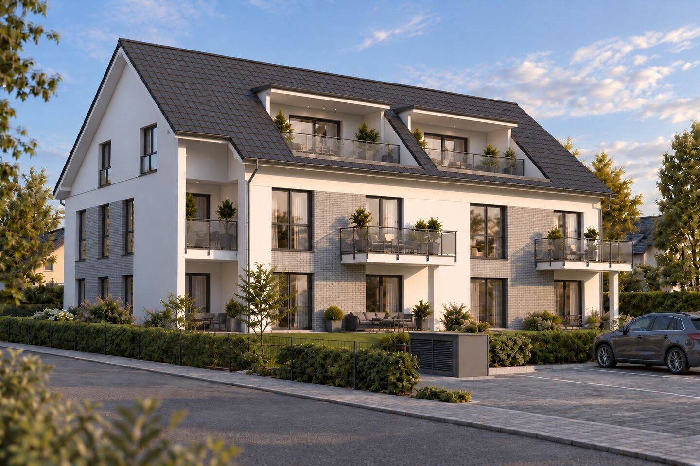 KFW 40 – QNG+ NEUBAU ERDGESCHOSSWOHNUNG IN KEHL – 5% AfA + 5% SONDER-AfA + 150.000€ KfW FÖRDERUNG, 77694 Kehl