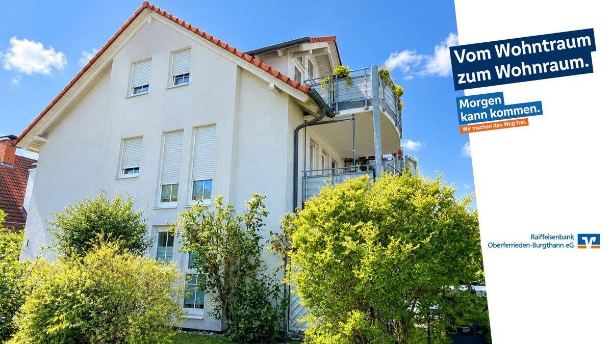 Attraktive 3-Zimmer-Wohnung zum Wohlfühlen mit großem Westbalkon – inkl. Tiefgaragenstellplatz in Burgthann, 90559 Burgthann