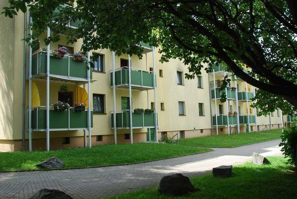 Balkonwohnung im Erdgeschoss in ruhiger Seitenstraße, 9116 Chemnitz